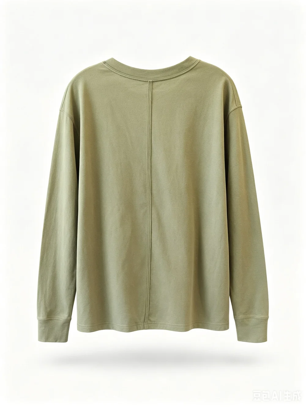 Lululemon Olive Green Long Sleeve Crewneck Tee - Picture 2 of 3